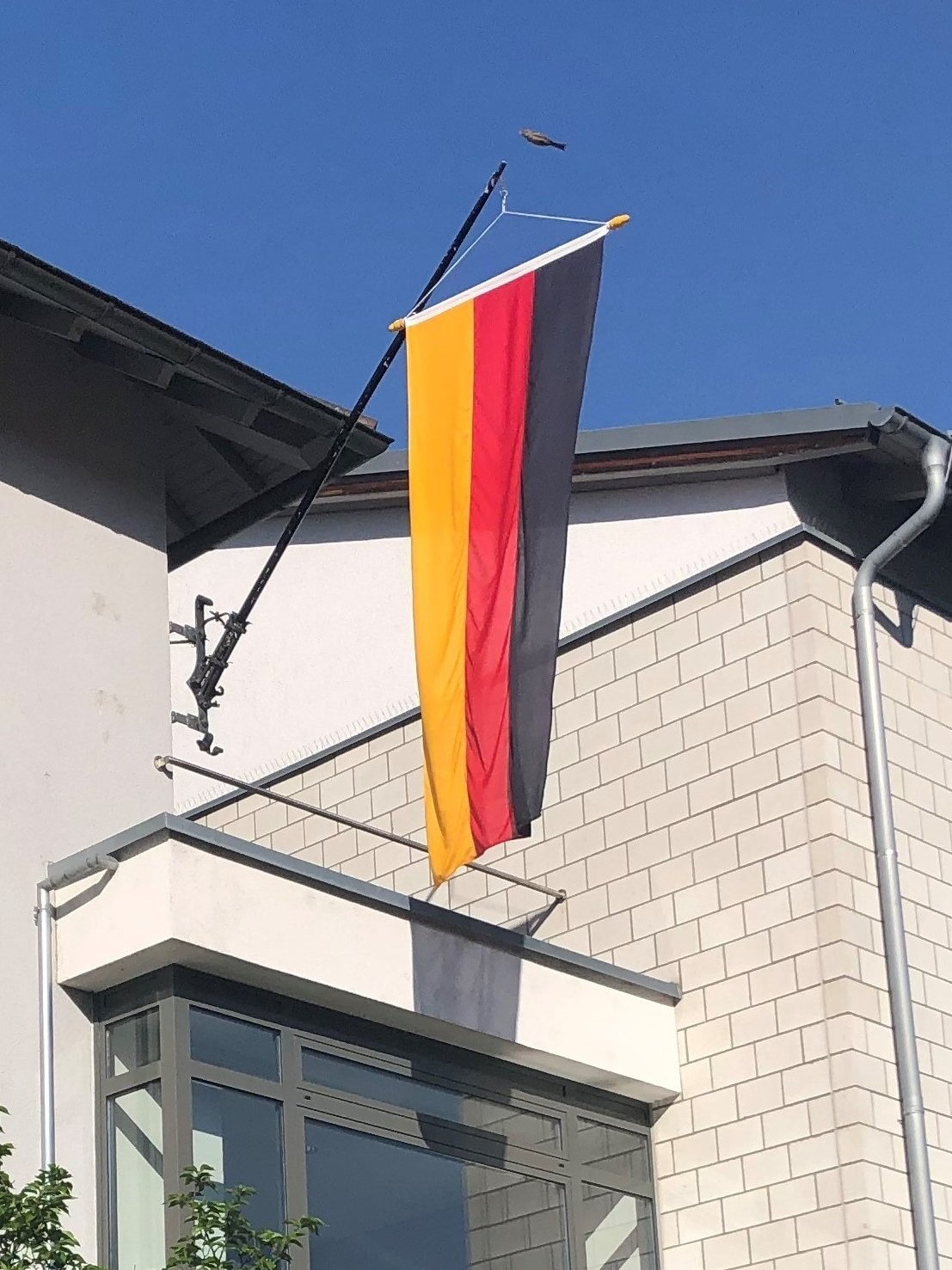 Beflaggung Rathaus Ellmendingen